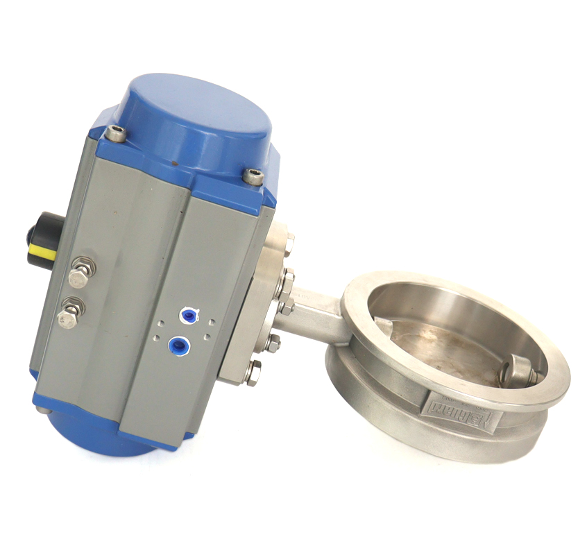 Clamped Remote Control Butterfly Valve